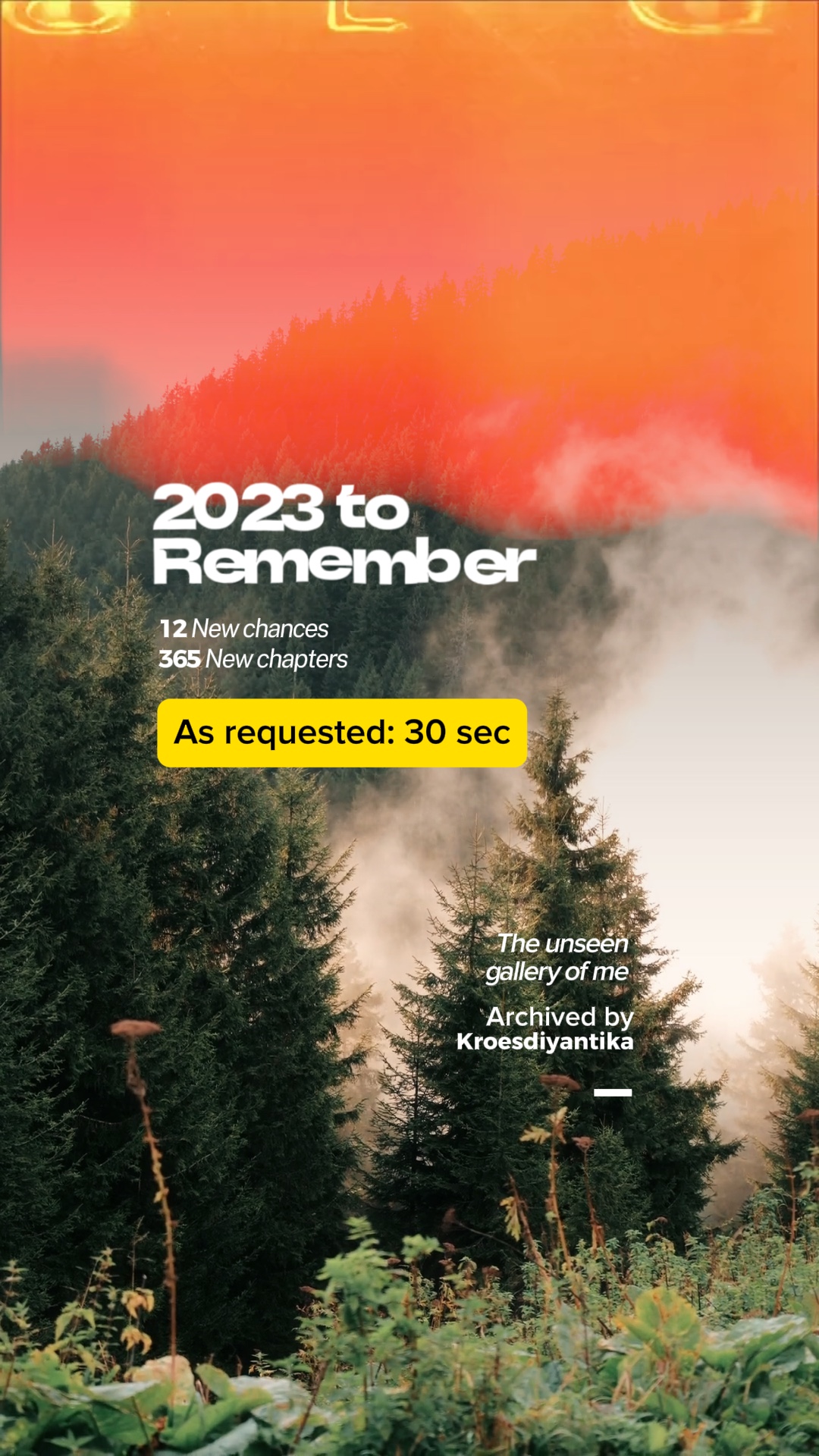 Resumen de 2023 (30 segundos)