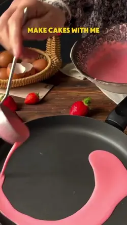 make cakes with me
