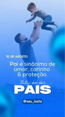 Feliz dia dos pais