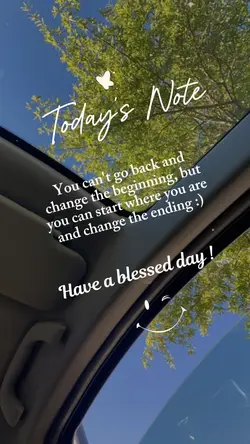 Today's note