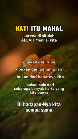 Hati itu Mahal