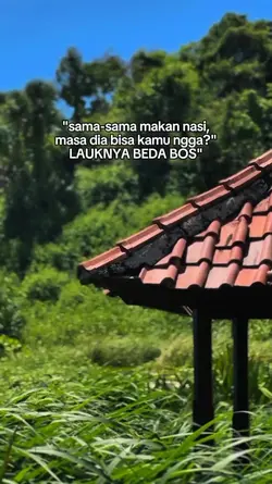 lauk nya beda bos