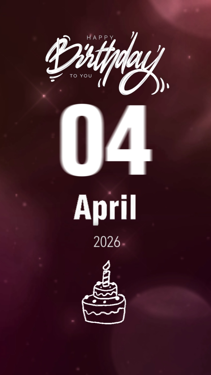 Alles Gute zum Geburtstag