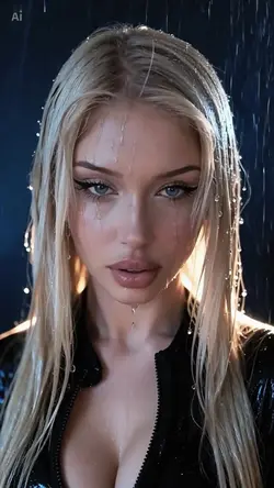 Rain sad video shoot