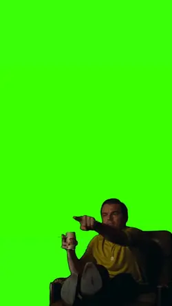 Leonardo pointing