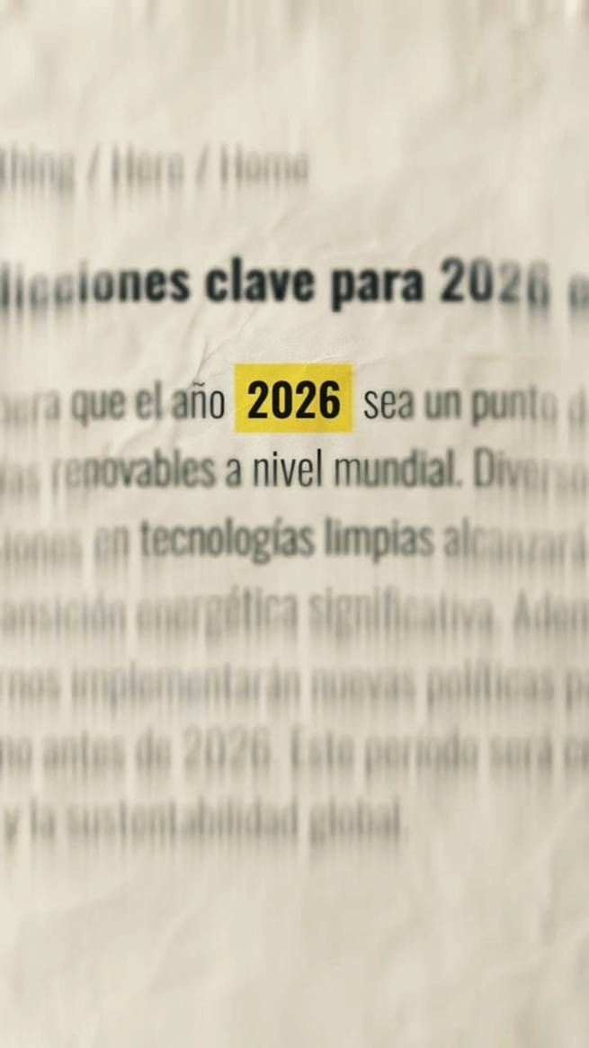 2026 the end
