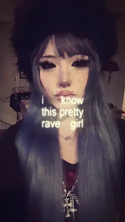 pretty rave girl
