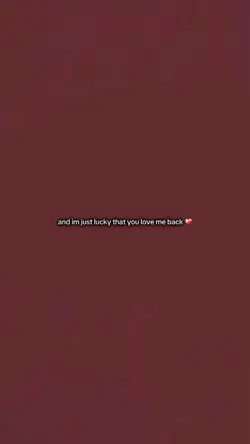 love me back 💕