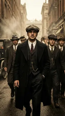 Peaky blinder style