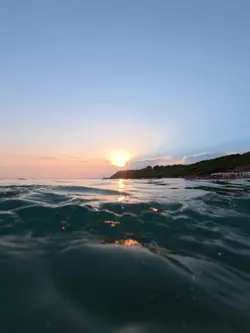 Sunset sea