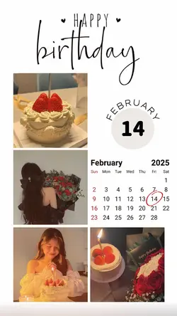 14 FEBRUARY BIRTHDAY