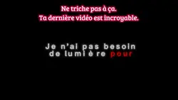 Ne triche pas à ça.