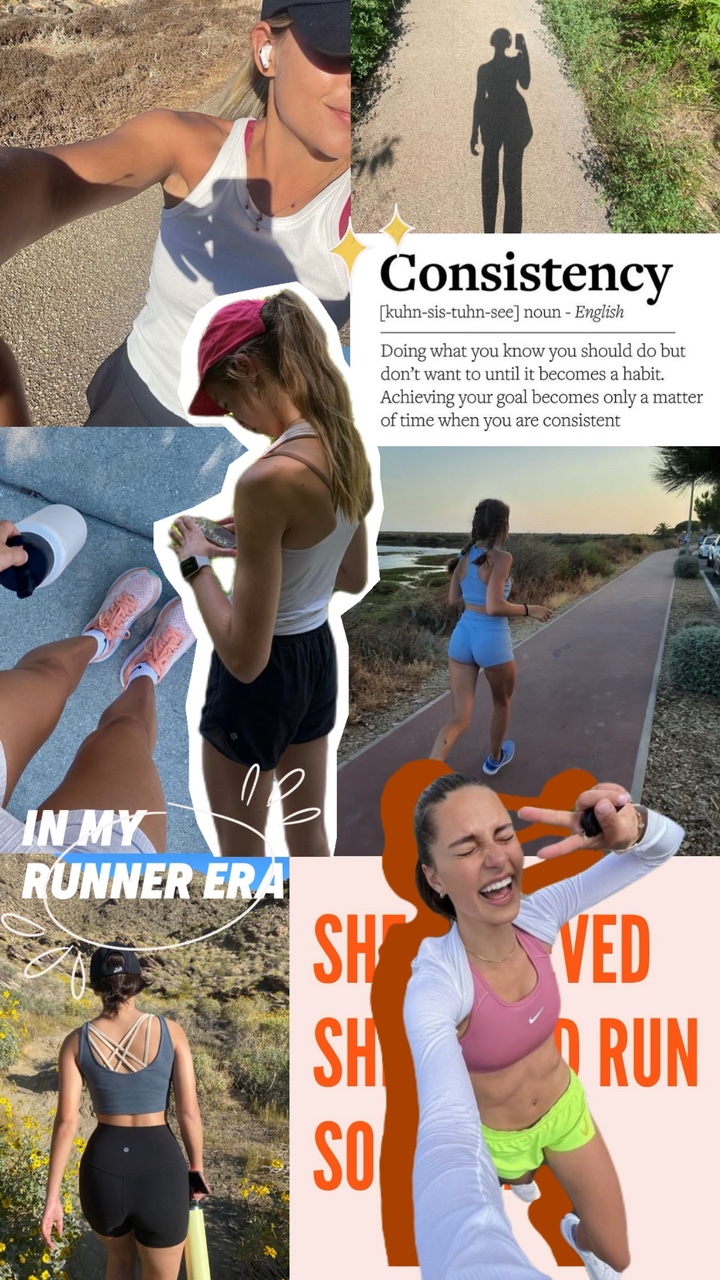 runner collage