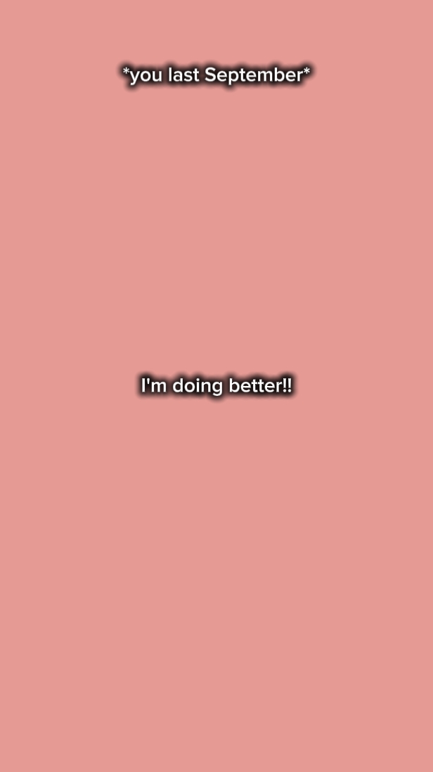 i made it September 