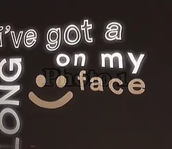 Smile on my fac