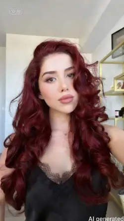 burgundy hair colour