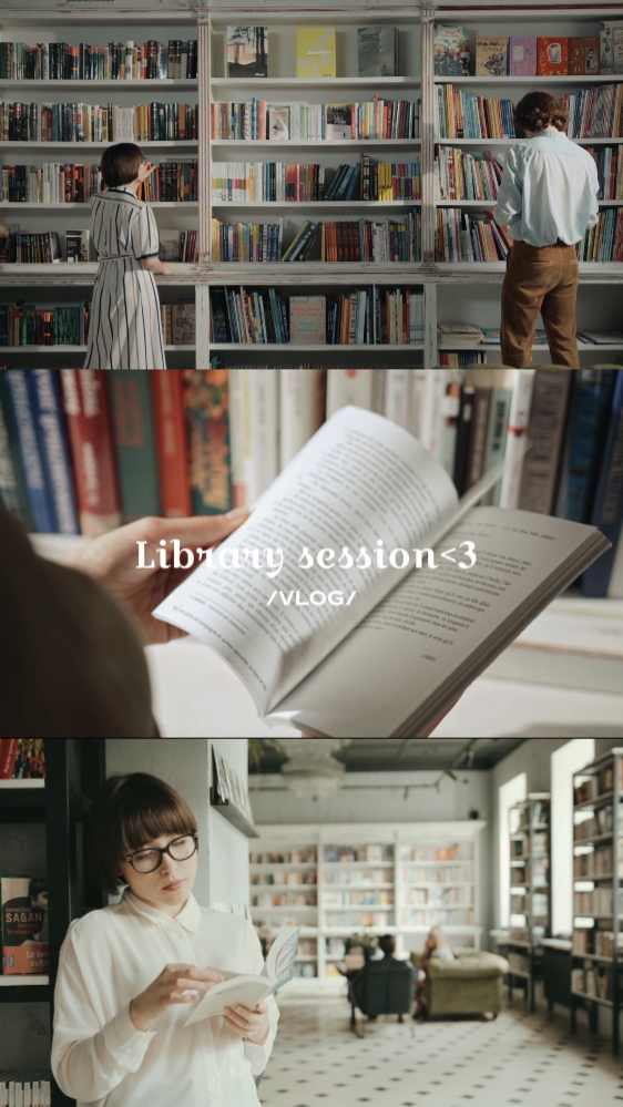 Vlog en la biblioteca 