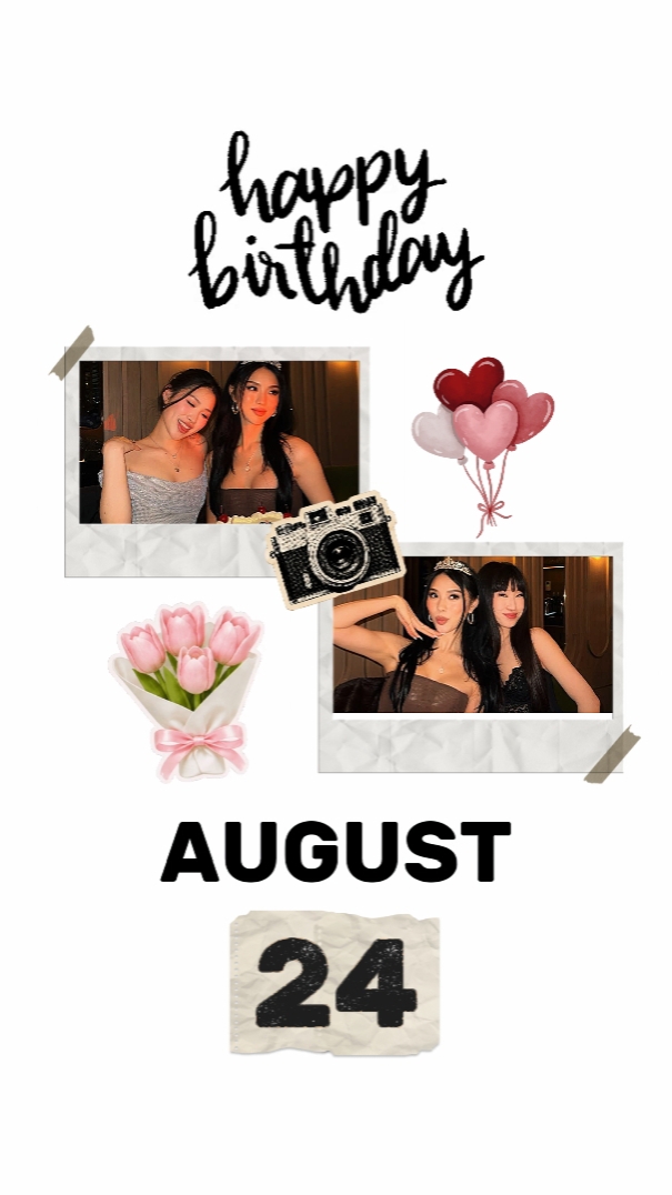 HBD 24 AGUSTUS 