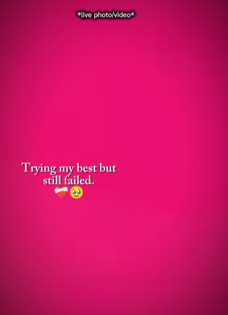 failed but learned 