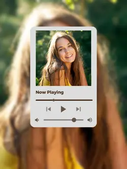 music frame