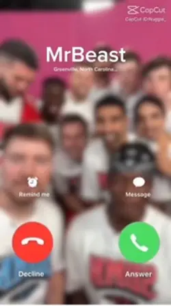 MrBeast is called