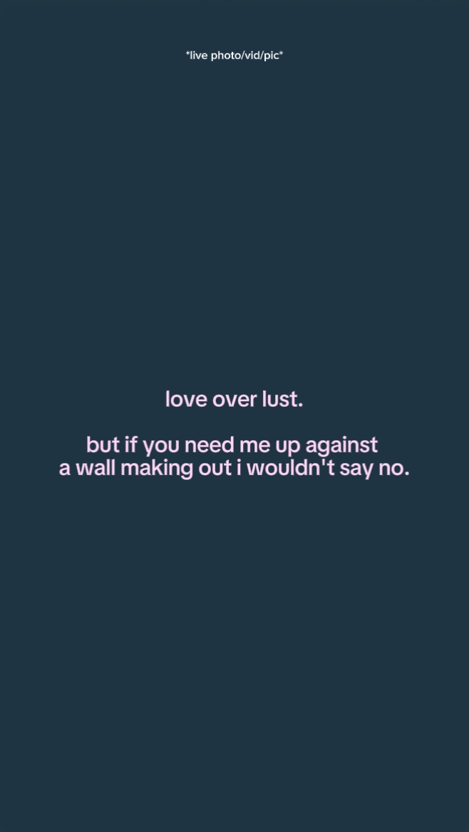 love over lust 
