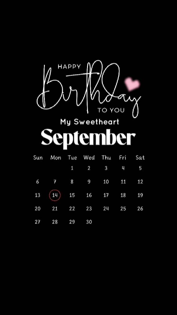 HBD DAUGHTER 14 SEPT