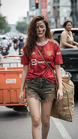 คนเก็บขวด AI