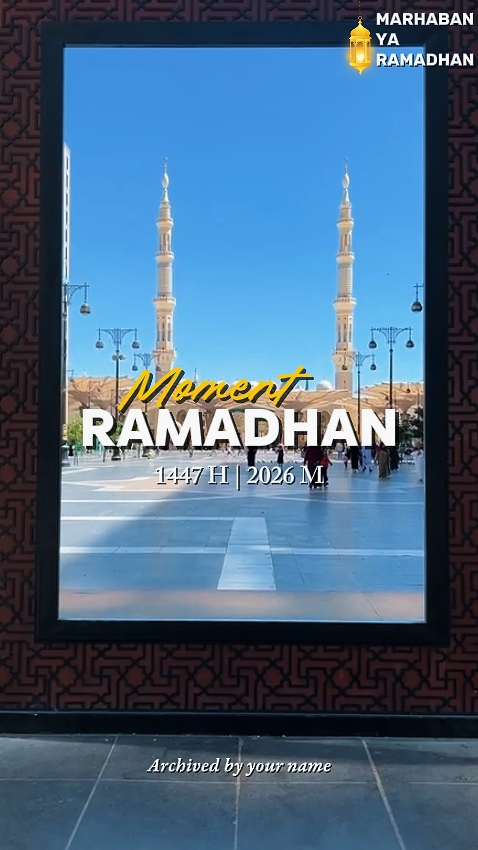 Moment ramadhan