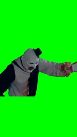 Art clown cooking