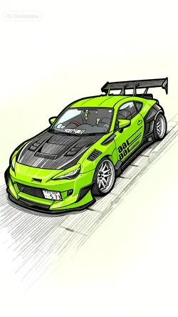 CARTOON CAR AI
