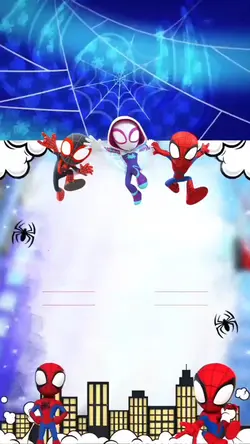 CONVITE SPIDEY 