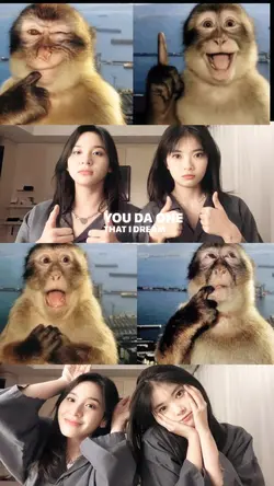 TREND POSE MONYET