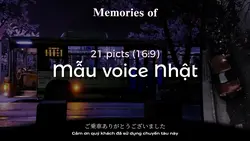 Mẫu voice Nhật