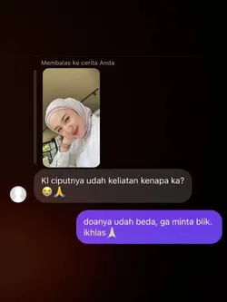 kalo ciputnya udah