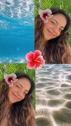 Été Collage CapCut 