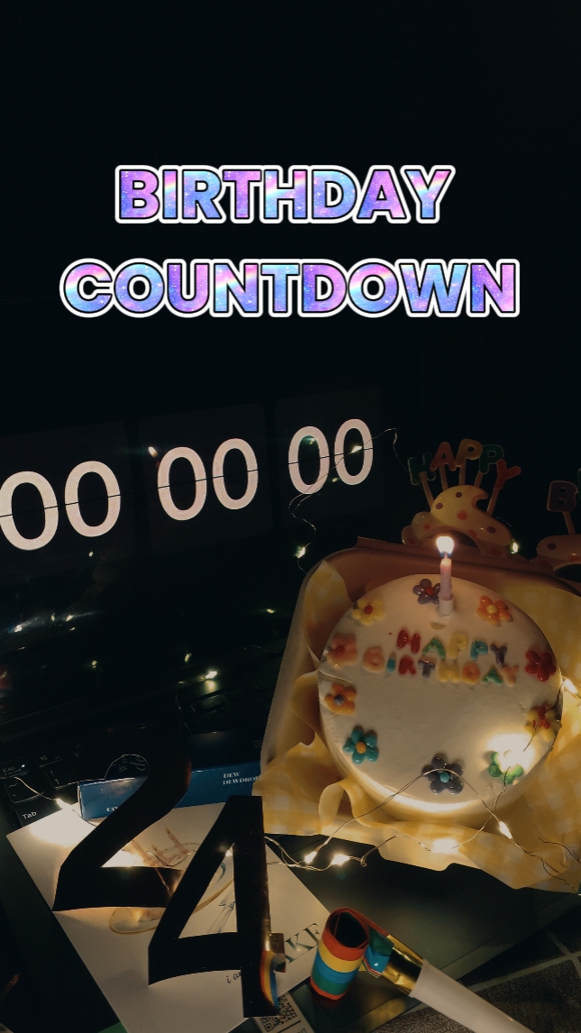Contagem regressiva de aniversário