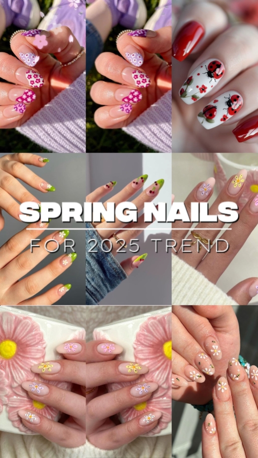 Tendência De Unhas De Primavera