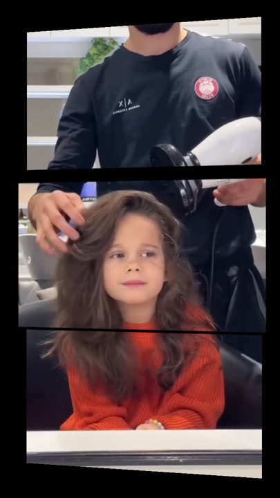 Çocukların saçı