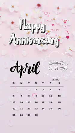anniversary 9 april