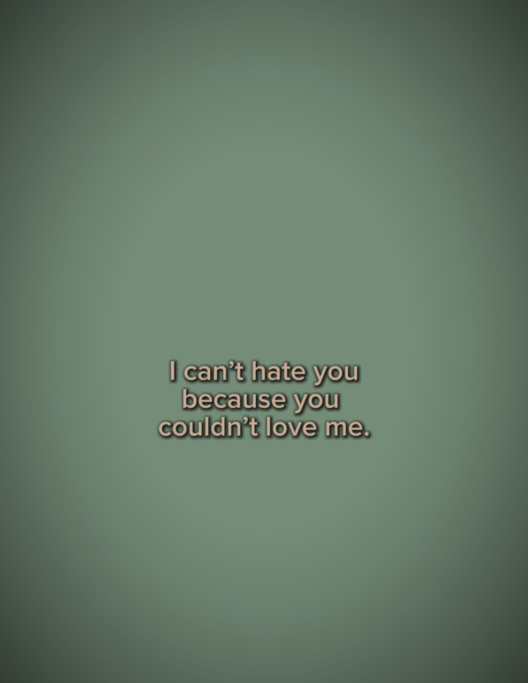 Can’t hate yo
