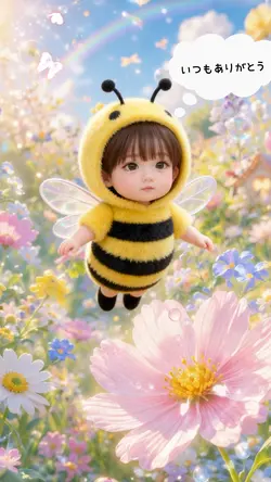 ちいさな春の魔法🐝はちver