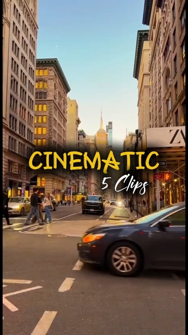 5 Clips Cinematic 