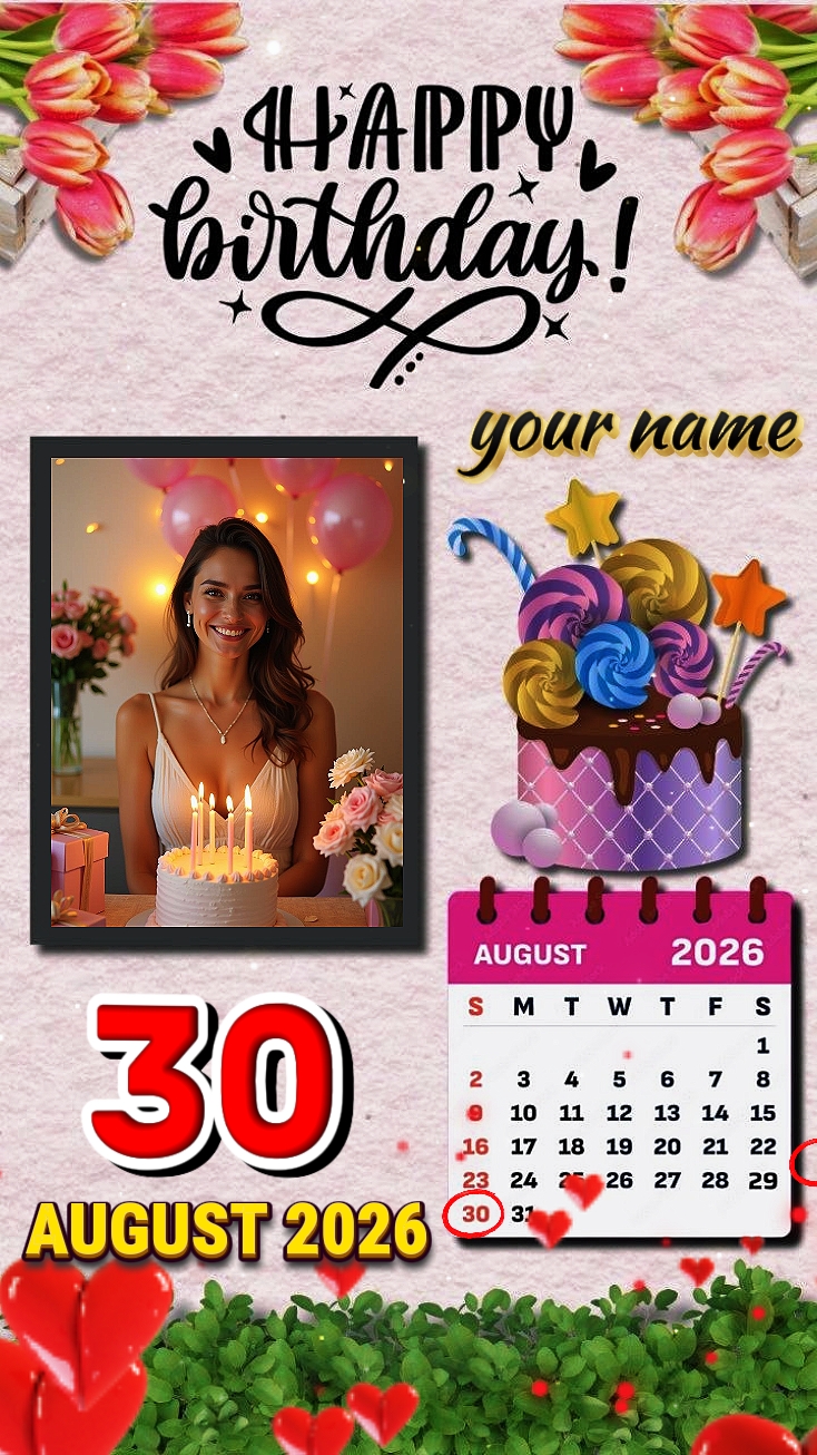 HBD 30 August 2026