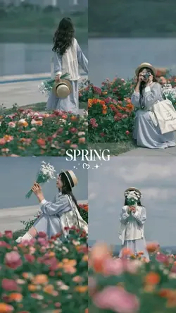 spring collage *