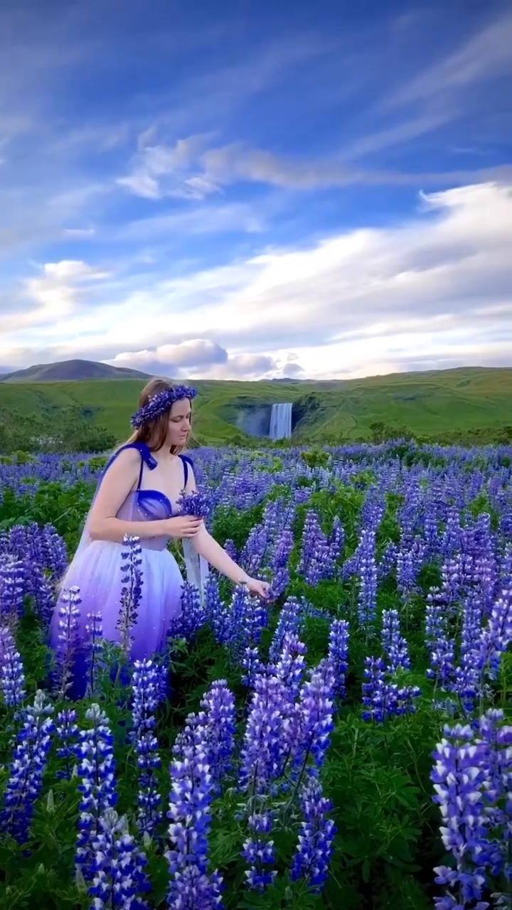 Vida com flores 