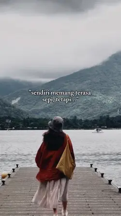 Sendiri Memang Sepi