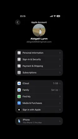 Apple Account