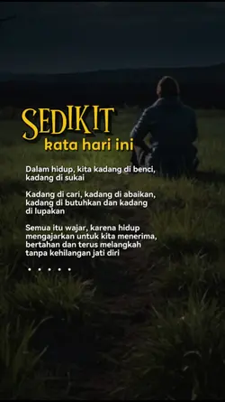 Sedikit kata
