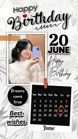 20 JUNE HBD 2025